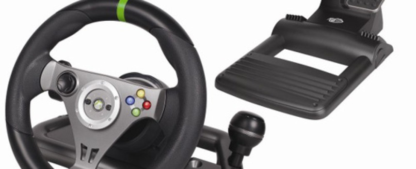 Un volant sans fil pour Xbox 360 par MadCatz