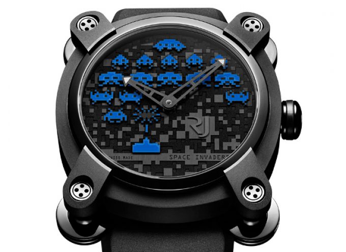 Montre Space Invaders