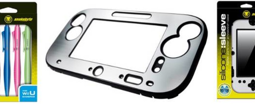 Gamme d’accesoires Snakebyte pour la Nintendo Wii U