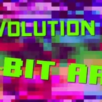 evolution 8 bit art