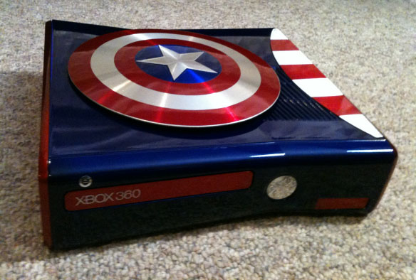 Mod Xbox 360 Captain America