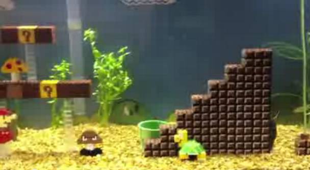 Aquarium Super Mario Bros