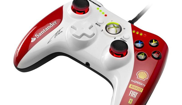 Test Thrustmaster GPX LightBack Ferrari F1 Edition - Manette | Xbox 360