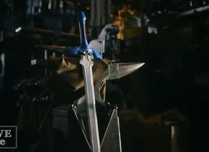 Man At Arms fabrique l’épée Master Sword de Link