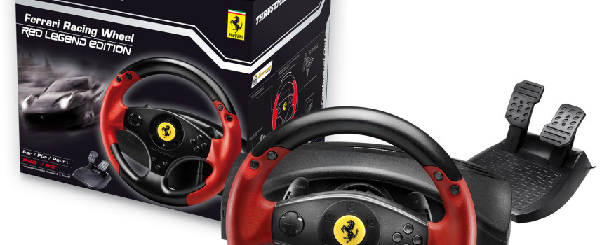 Volant Thrustmaster Ferrari Racing Wheel Red Legend Edition