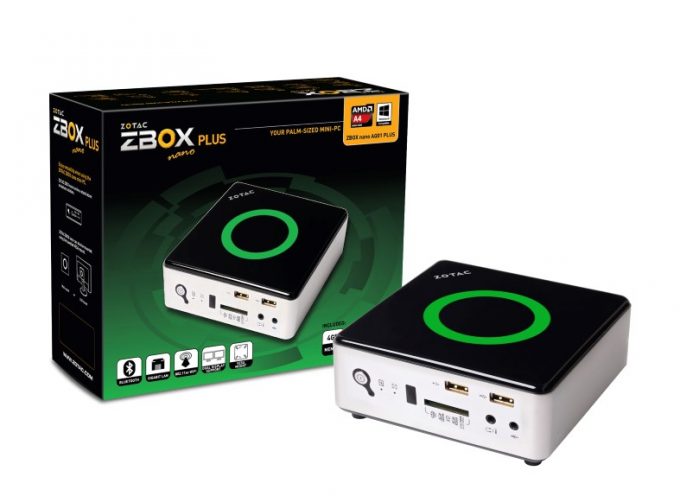 ZBOX nano de Zotac, un mediacenter format mini-PC