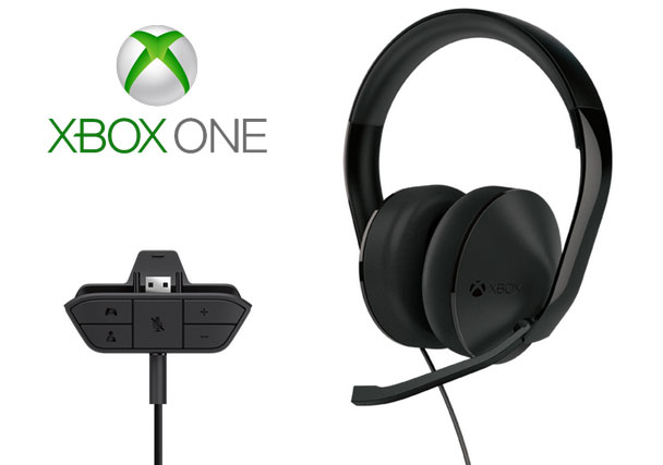 Accessoires Xbox One, un Casque et un adaptateur audio