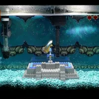 Décor aquarium Zelda