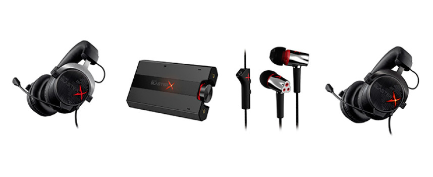 Creative lance la gamme audio Sound BlasterX®