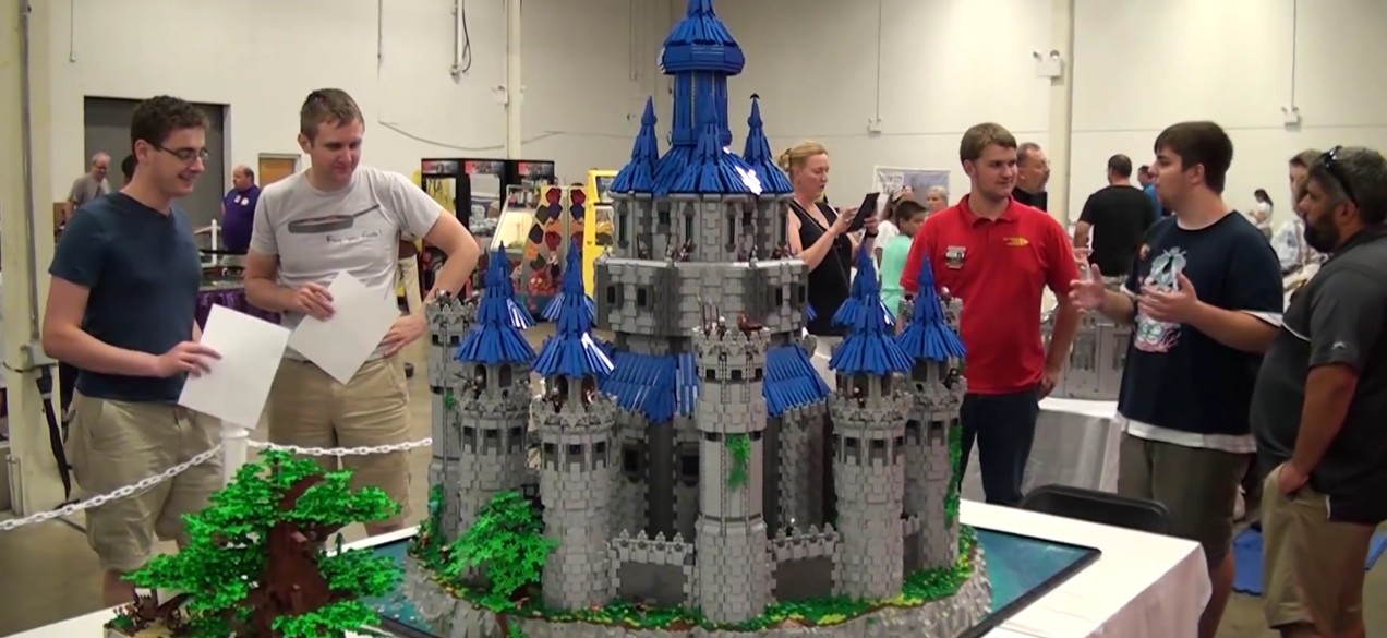 Un château en Lego inspiré de celui d’Hyrule dans Twilight Princess