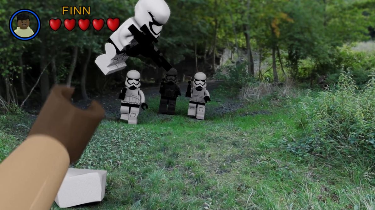 Le Réveil de la Force, une idée de ce que donnerait un FPS LEGO