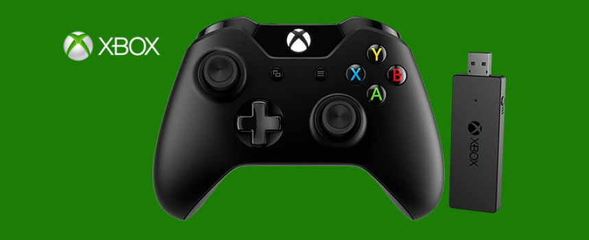 Nouvelle manette Xbox One + Adaptateur sans fil pour Windows 10