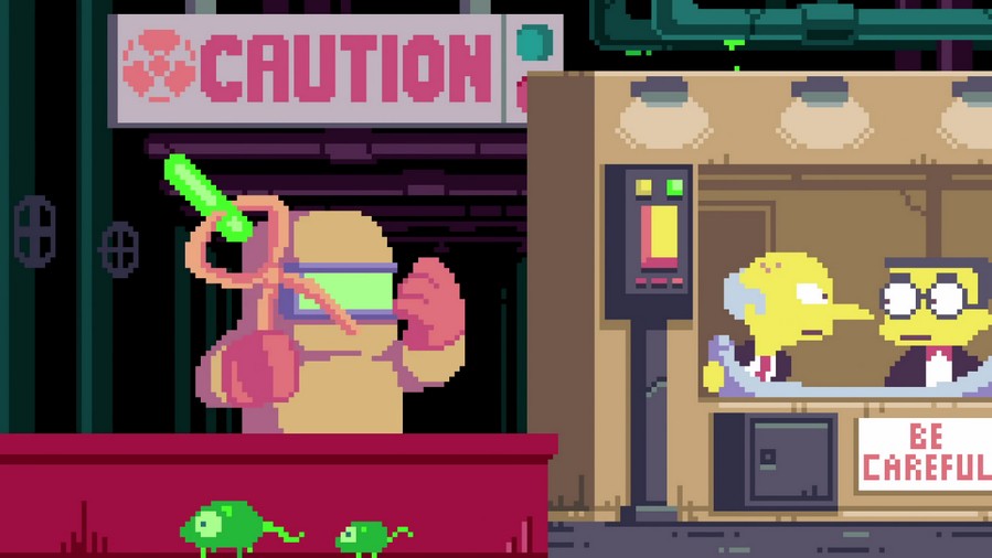 Générique pixel art Les Simpsons en 8 bits