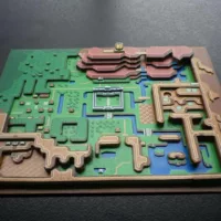 diorama papier 3D - Zelda A Link to the Past-03