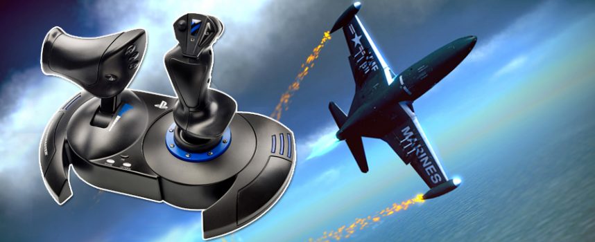 Thrustmaster lance le T.Flight Hotas 4, 1er joystick officiel pour Playstation 4