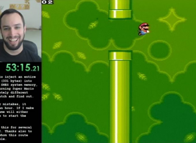 Jouer à Flappy Bird dans Super Mario World