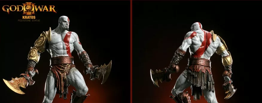 figurine Kratos - God of War - Sideshow