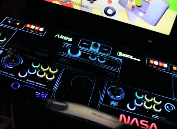 NASA Arcade amusement station