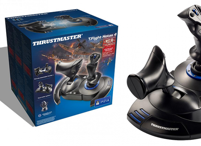 Test Thrustmaster T.Flight Hotas 4 – Joystick | PS4 / PC