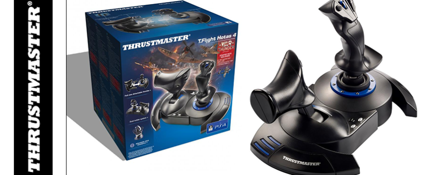 Test Thrustmaster T.Flight Hotas 4 – Joystick | PS4 / PC