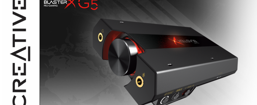 Test Sound BlasterX G5 – Boitier audio | PC / Xbox One / PS4