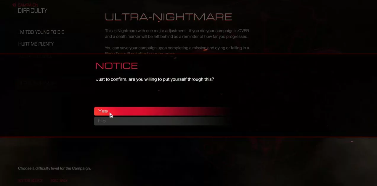 Doom 4 - mode ultra nightmare