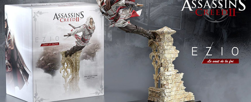 Test figurine Assassin’s creed – Ezio, le saut de la foi.
