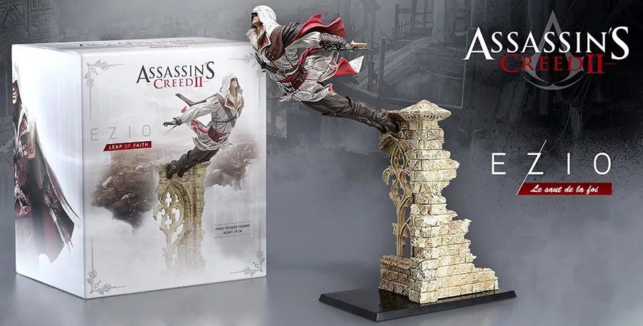Figurine Assassin's Creed - Ezio, le saut de la foi