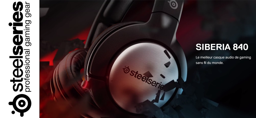 Test SteelSeries Siberia 840 – Casque Surround | PS4 / PS3 / Xbox One / Xbox 360 / PC