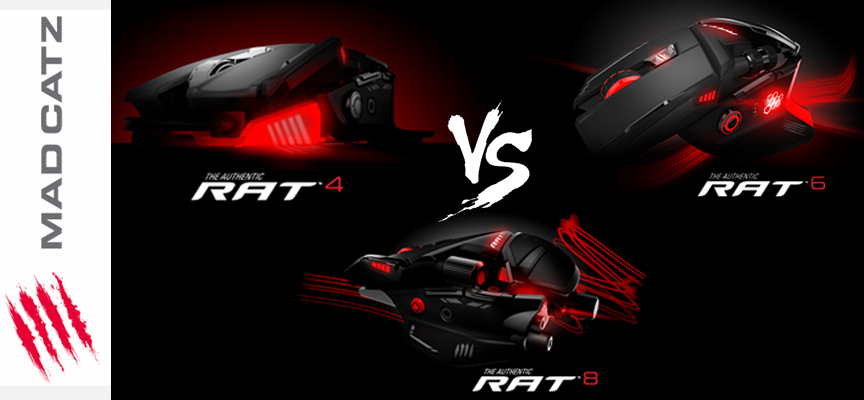 Mad Catz R.A.T. : Laquelle choisir ?