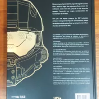 Couverture livre guide officiel l'histoire de Halo- Mythos