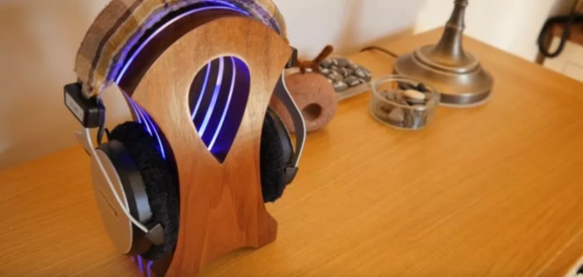 support casque audio gamer DIY