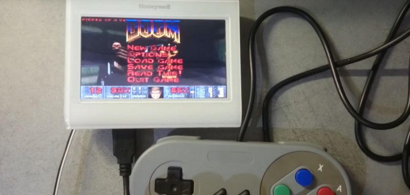 Jouer à Doom sur un thermostat, c’est possible !
