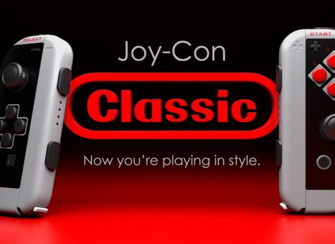 Joy Con Classic, des Joy-Con aux couleurs de la NES