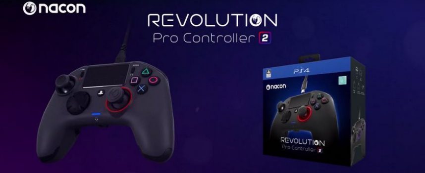 Nacon dévoile sa nouvelle manette PS4/PC REVOLUTION PRO CONTROLLER 2