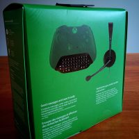 test boite Microsoft Chatpad pour manette Xbox One ou PC