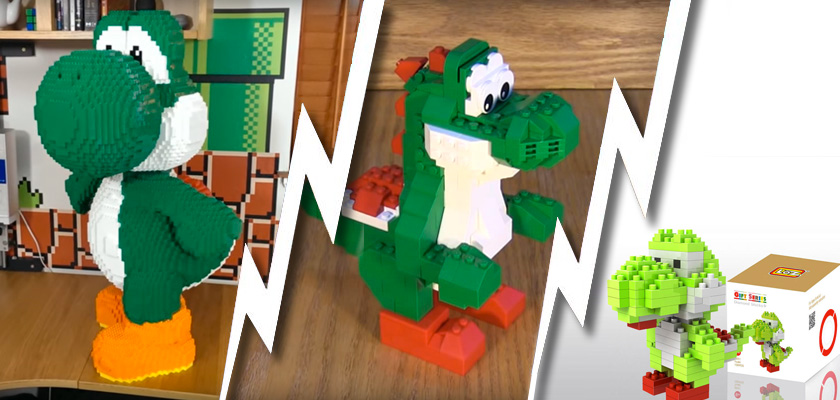 3 façons de construire un Yoshi 3D en Lego