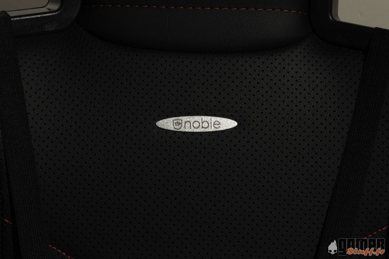 Noblechairs Epic back nameplate