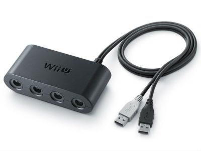 adaptateur Nintendo Wii U - manettes GameCube