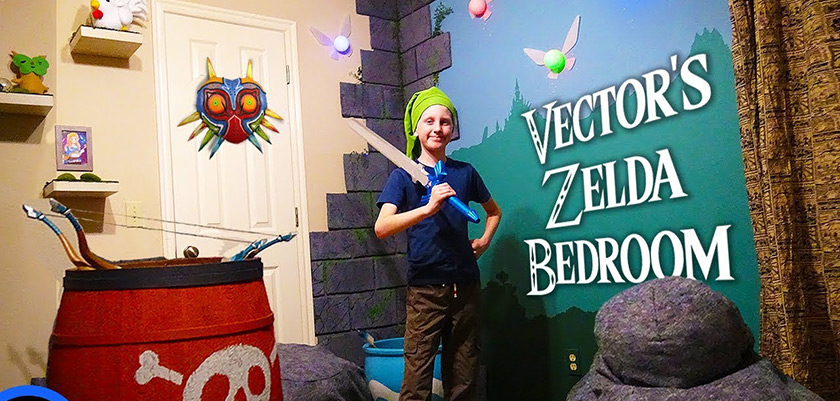 chambre décoration Zelda