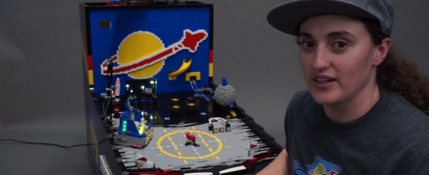 Benny’s Spaceship Adventure, un flipper tout en Lego