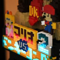 Borne arcade Donkey Kong en LEGO - Mario & Peach