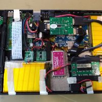 console portable RGB RF1 - montage