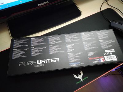 Clavier Sharkoon Purewriter RGB 02 min