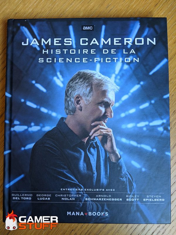 livre Mana Books - James Cameron, histoire de la science fiction - recto