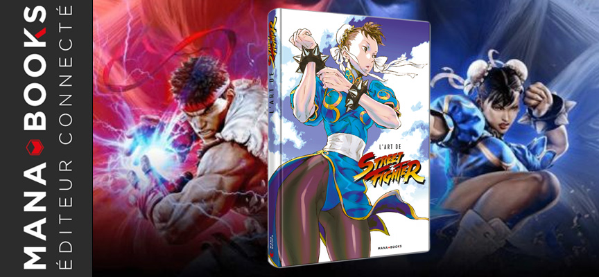 livre Mana Books - Street Fighter l'art book