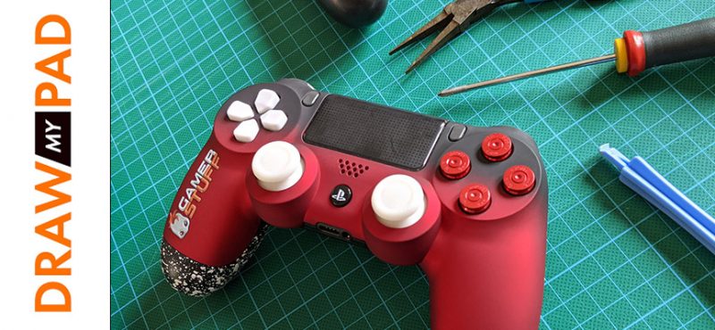 tuto personnalisation manette PS4 - coques & boutons
