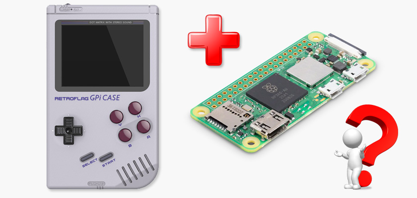 Raspberry PI Zero 2w compatible Retroflag GPi case