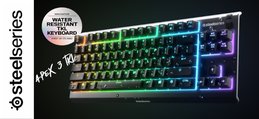 Test Steelseries APEX 3 TKL – clavier gamer | PC / Mac / XBOX / Playstation / Android