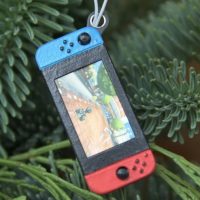 Décoration de Noël Nintendo Switch miniature